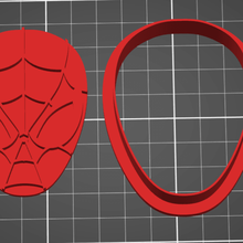 spiderman cookie cutter home crackers 3d print model - Mito3D