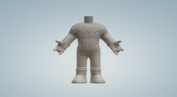 spiderman costume funko pop version stl file 3d figure model 3d print model - Mito3D