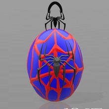 spiderman key ring game comics chain superhero psl art toy 3d print model - Mito3D
