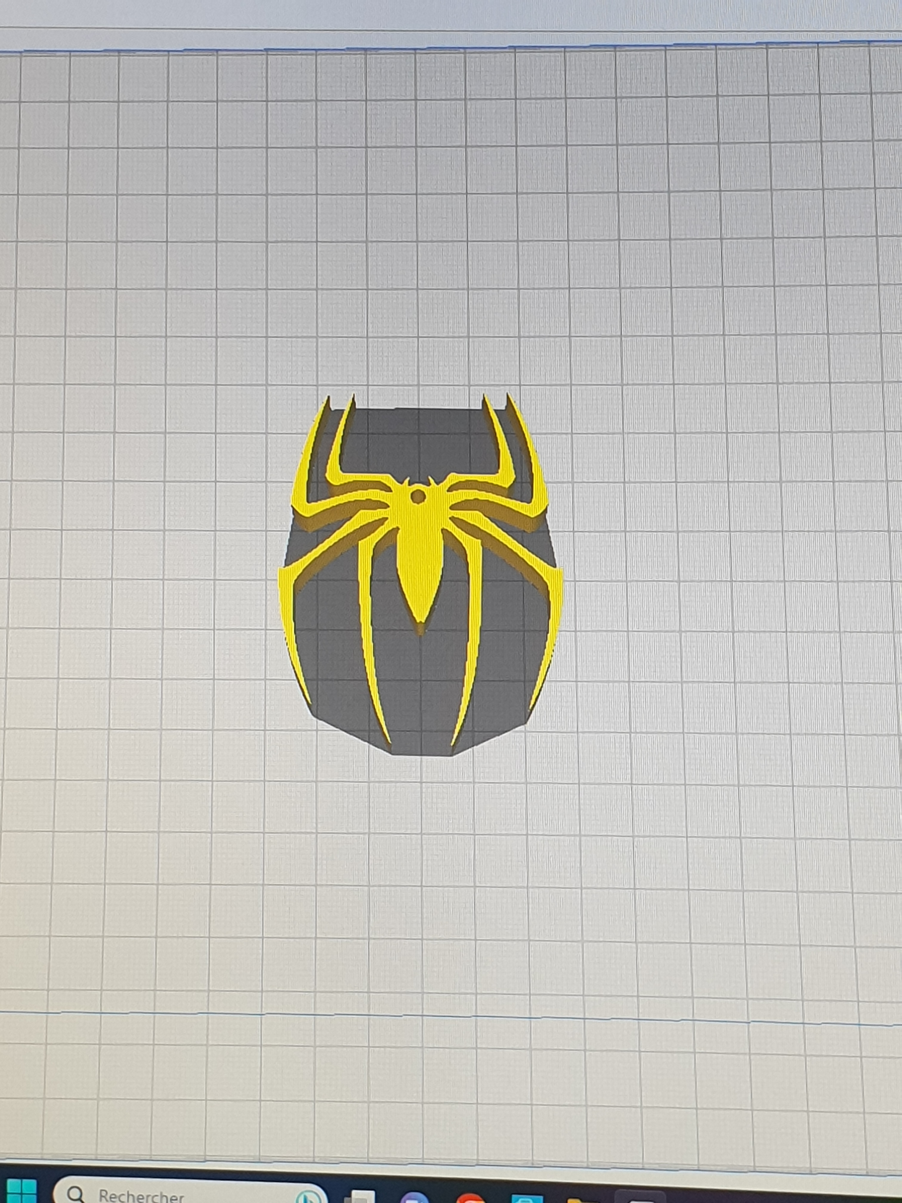 spiderman keyring key ring marvel heroes superhero spider 3D print model - Mito3D