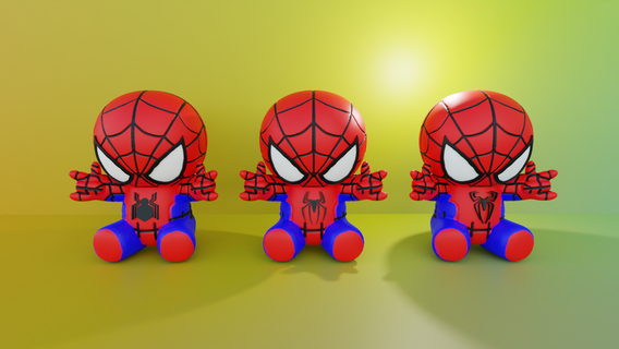 spiderman king's king roses thread kings wise doll tom holland andrew garfield tobey maguire 3d print model - Mito3D