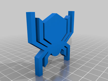 hombre araña logo casa spider man regreso 3d impresión 3d print model - Mito3D