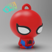 spider-man microplakit series game keychain charm collectible collection miniature figurine action figure toys toymaker purakito plakit2 marvel studios comics peter parker spiderman spider man Marvel 3d print model - Mito3D