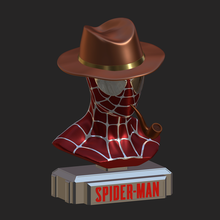 spiderman mob mafia busta marvel hero avengers 3d print model - Mito3D