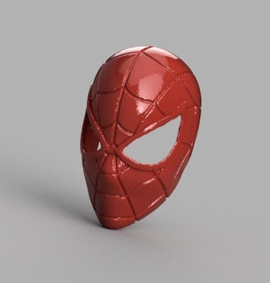 Spider Maske Mode 3d print model - Mito3D