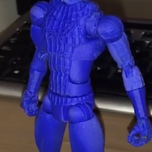 Örümcek Adam Süper poz verilebilir cut out parçalar oyun spider man 3d print model - Mito3D