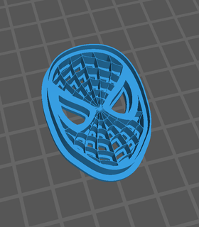 spiderman superhero cookie cutter avenger 3d print model - Mito3D