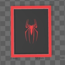 hombre araña tobey maguire logo imagen Arte héroe mesa colección cine película películas ornamento casa juguete 3d print model - Mito3D