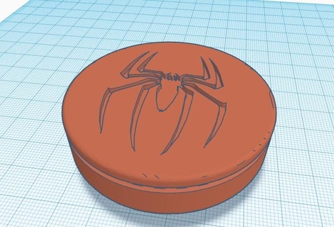 spiderman weed grinder 3d print model - Mito3D