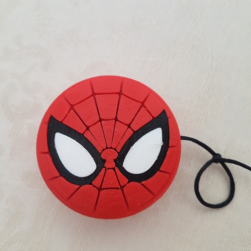 homem-aranha yoyo jogo brinquedo 3D print model - Mito3D