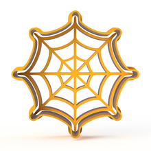 spiderweb cookie cuter cutter 3d print model - Mito3D