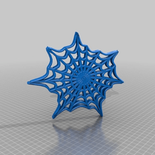 spiderweb home decor 3d print model - Mito3D