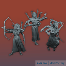 spiderwitch coven game spider witch monster dnd dungeons dragons 5e arachnid 3d print model - Mito3D