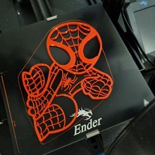 spidey homme araignée enfant chambre décoration 3d print model - Mito3D
