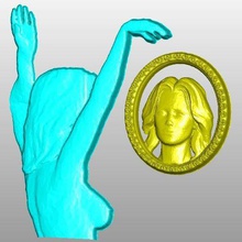 spiegel art 3d print model - Mito3D