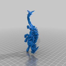 spike flinger lizard proxy miniatures seraphon games 3d print model - Mito3D