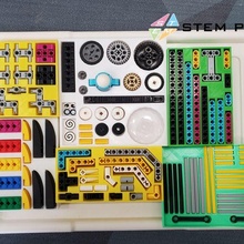 spike prime sorting tray set 45678 wedo ev3 sorter stem mindstorm box pieces lego education robot 3d print model - Mito3D