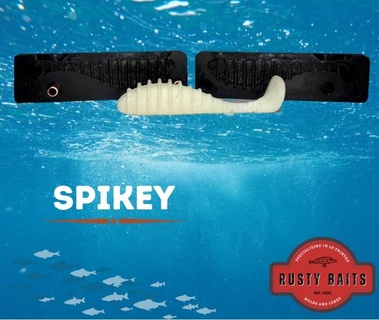 Spikey 3 4 cezbetmek kalıp Balık tutma balık yem yumuşak yüzme yemi bas walleye boktan 3d print model - Mito3D