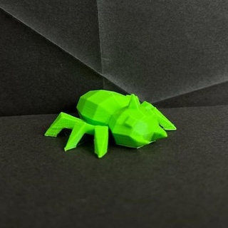 spinarak low poly pokemon Game low-poly lowpoly faceted gen 2 ii second generation figure pokémon 3d print model - Mito3D