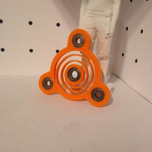 spinner 001 integrated launcher game 3d print model - Mito3D