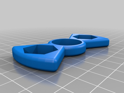 spinner 1 2 gravata borboleta jogos personalizado mecânico brinquedos funcional 3d print model - Mito3D