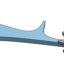 Filatura croc speroni gioielleria attaccamento 3d print model - Mito3D