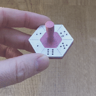 Spinnen Würfel sterben Spiel Tafel Spiele Chance 3d print model - Mito3D