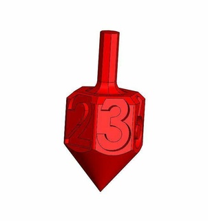 spinning dice mark 2 games gaming game playset 3d print model - Mito3D