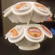 spinning k-cup holder home 3d print model - Mito3D