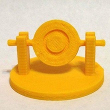 spinning target games 3d print model - Mito3D
