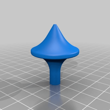 spinning top game toy 3d print model - Mito3D