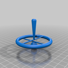 spinning top gadget - Spielzeug 3d print model - Mito3D