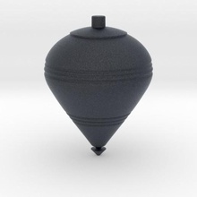 spinning top b game 3d print model - Mito3D