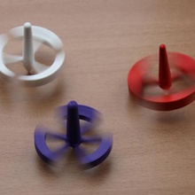 spinning tops orbital série jogo 3d print model - Mito3D