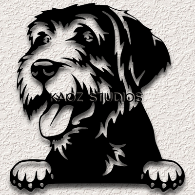 spinone wall decor dog puppy decoration 3d print model - Mito3D