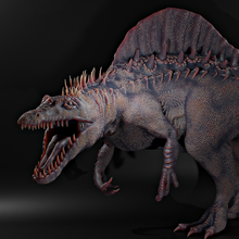 Spinosaurus 3d print model - Mito3D