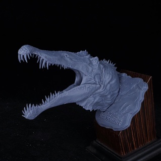 spinosaurus arte dino dinosauro lucertola preistorico 3d print model - Mito3D