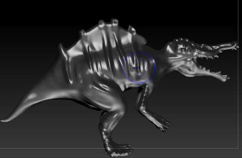 spinosaurus 3d print model - Mito3D