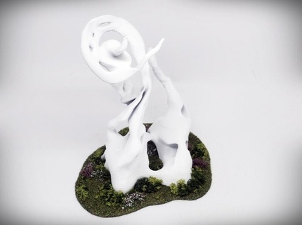 sarmal hayalet taş Taslak dinamik tepeler arazi korkutmak dağılmak minyatürler dnd d savaş oyunları rpg rol yapma oyunu 3d print model - Mito3D