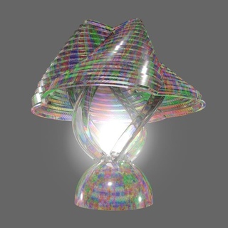espiral escrivaninha luminária lâmpadasxcults concurso livre 3d print model - Mito3D