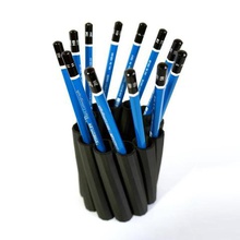 spiral desk stationary holder home pen storage pencil 3d print model - Mito3D