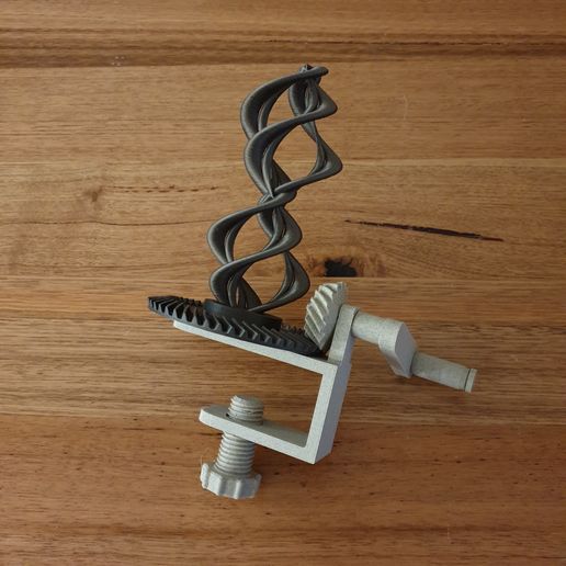 spirale bureau jouet Bureau 3D print model - Mito3D