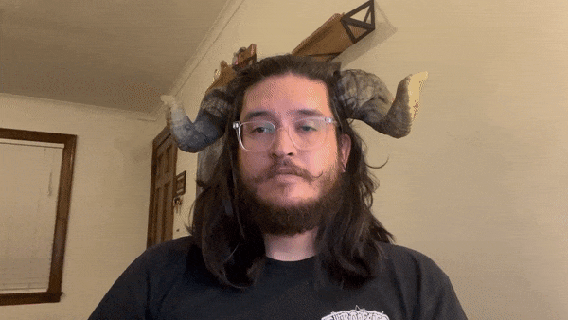 spiral horns goat faun ram devil horn bone halloween costume cosplay evil satan 3d print model - Mito3D