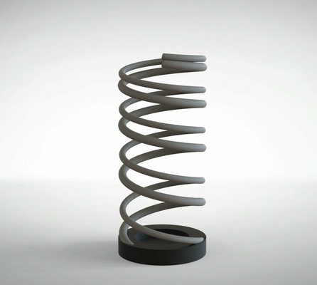 spiral minimalistisch vase 3d drucken digital design zuhause haus dekor dna frühling innere diy projekt skulptural modellieren kreativ zubehör einzigartig dekorativ funktional kunst styling download 3d print model - Mito3D