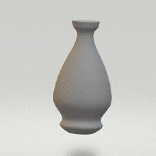 sarmal mod vazo tersine çevrilebilir 2 3d print model - Mito3D