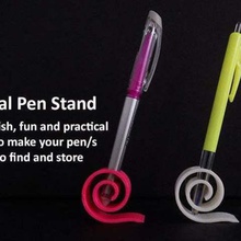 spiral pen stand home work unique toy stationery small print presnt play office nsfw novelty gift fun fudget easy desk christmas birthday 3d print model - Mito3D