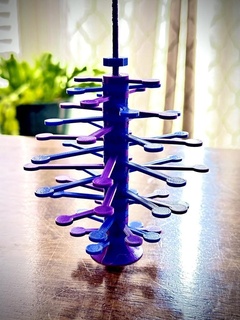 Spiral Physik Spielzeug Helicon kinetisch Skulptur befriedigend zappeln Desktoy Filament Ingenieurwesen Prototyp entwickeln Erfindung Innovation 3d print model - Mito3D