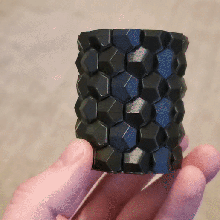 spirale impression double Couleur filament outil tester 3d print model - Mito3D