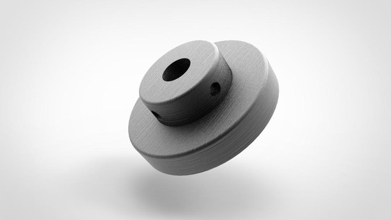 spirale regolazione affettatrice pranzo scatola parte ricambio 3d print model - Mito3D