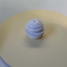 espiral de la esfera fidget juego juguete los juguetes spirale- 3d print model - Mito3D